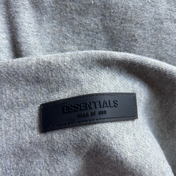 Fear of God Essentials Heather Gray Hoodie - Picture 4 of 6